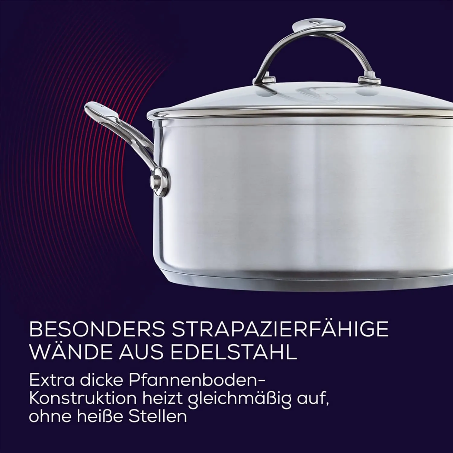Circulon - S Series - SteelShield - Induction Twin Pack Frying Pans - 20/26cm Skillet - Non stick - Dishwasher Safe - Stay Cool Handles
