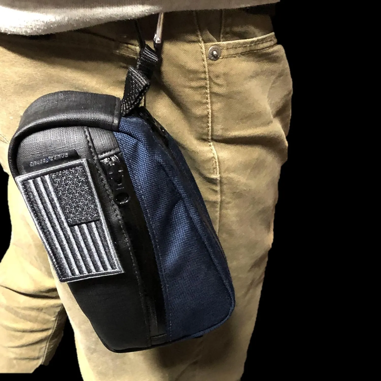 Colorado Cruzer Adventure Pack Bundle | Onewheel Accessories Pack | Onewheel Bag for smaller Essential items| Compatible with al Onewheel GT/Pint/XR Models | Made in USA (Black)
