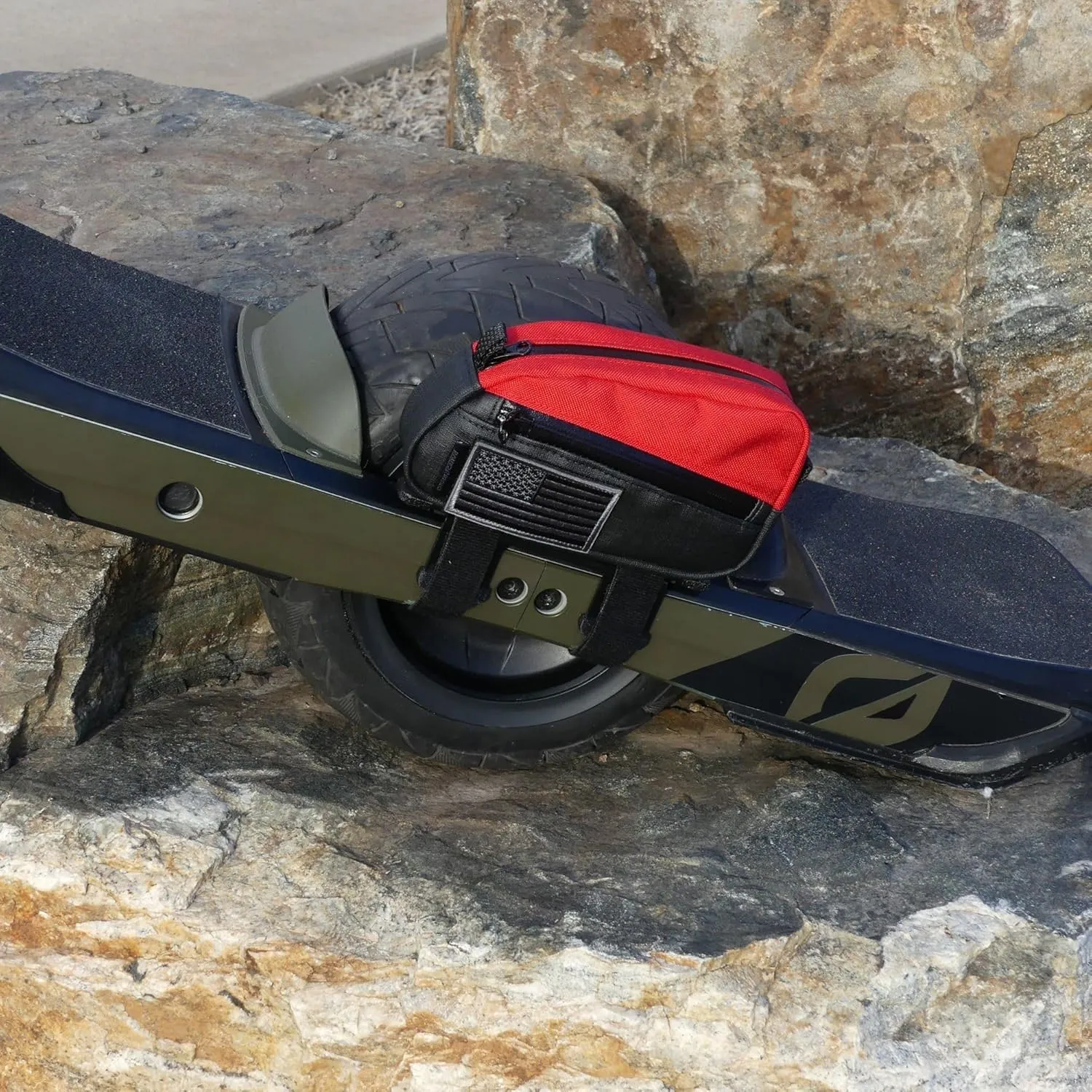 Colorado Cruzer Adventure Pack Bundle | Onewheel Accessories Pack | Onewheel Bag for smaller Essential items| Compatible with al Onewheel GT/Pint/XR Models | Made in USA (Black)