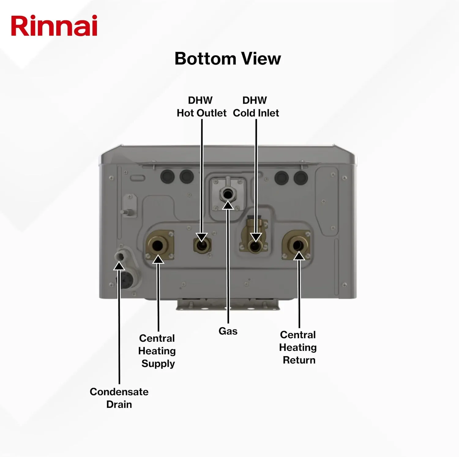 Combi Boiler CH 90K BTU/DHW 160K BTU