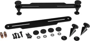 Dayton Audio OS-2S Outrigger HD Speaker Spike Set Small with Black Steel Base 2 Pcs