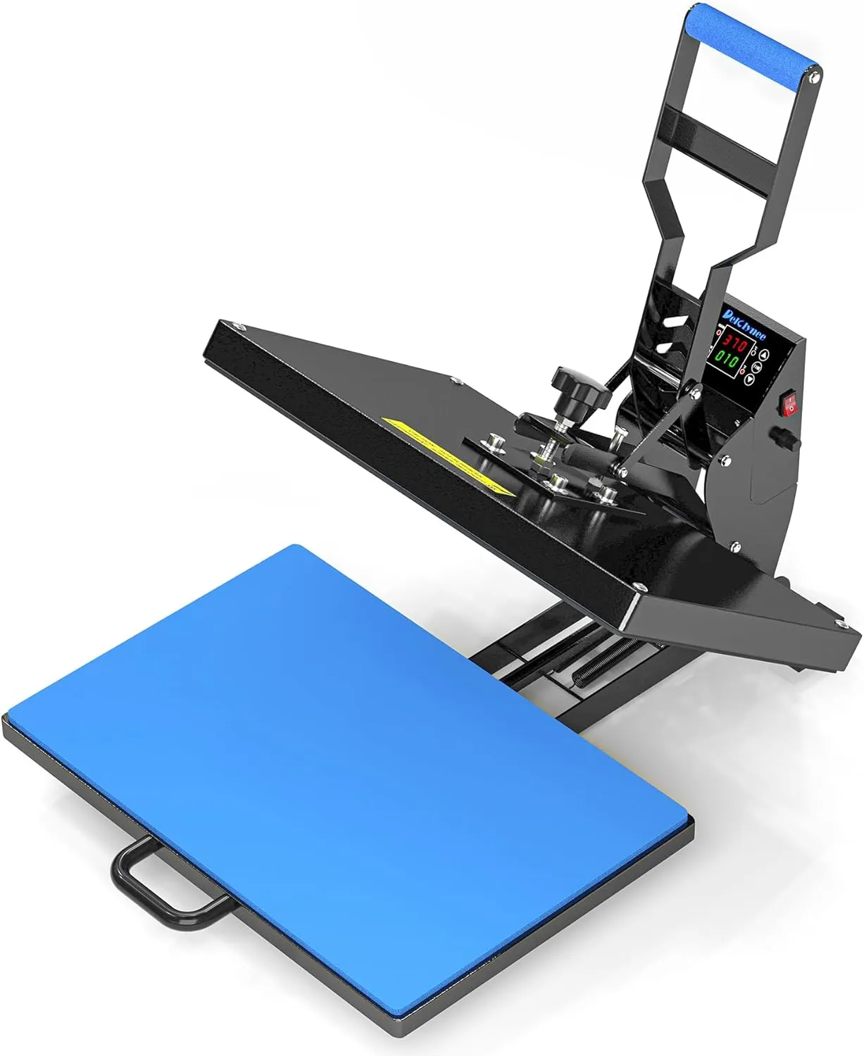 Delclynee 16" x 24" Slide Out Heat Press Machine for T Shirts, Clamshell Pull Out Lower Platen, Industrial-Quality Digital Sublimation Printer for Heat Transfer Vinyl