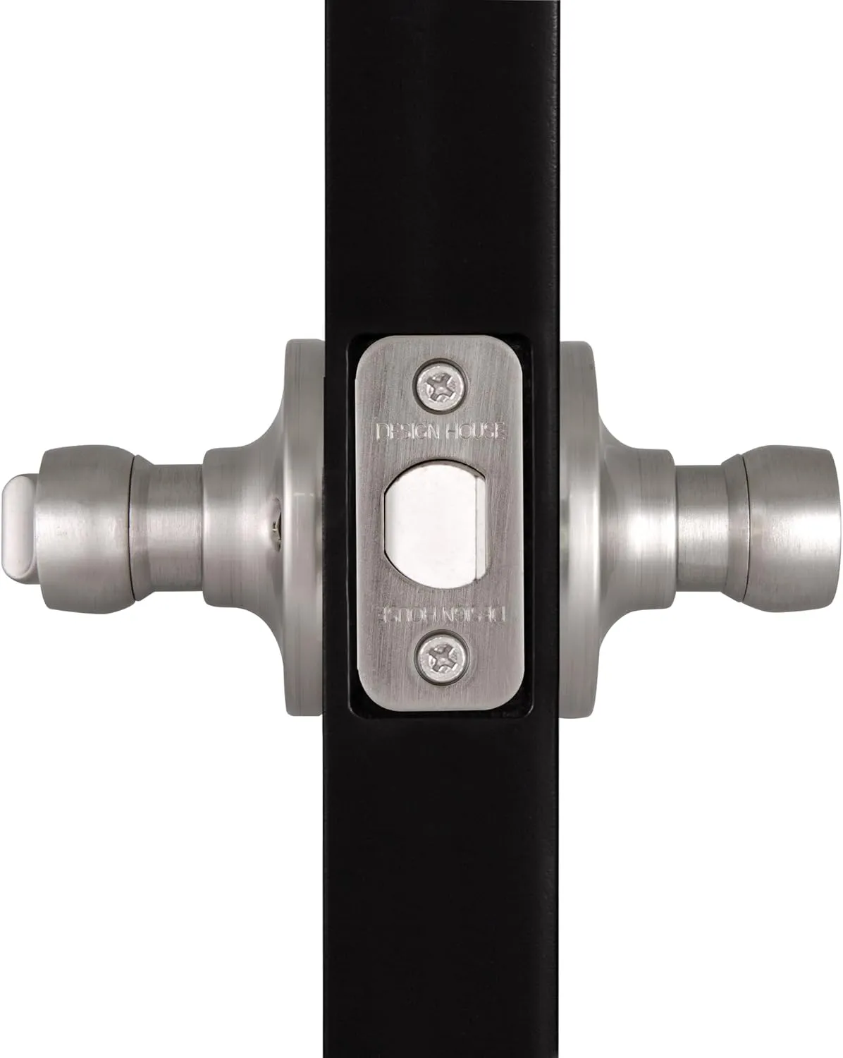 Design House Springdale Privacy Door Lever for Bedrooms and Bathrooms, Fits Standard Doors, Satin Nickel, 700492