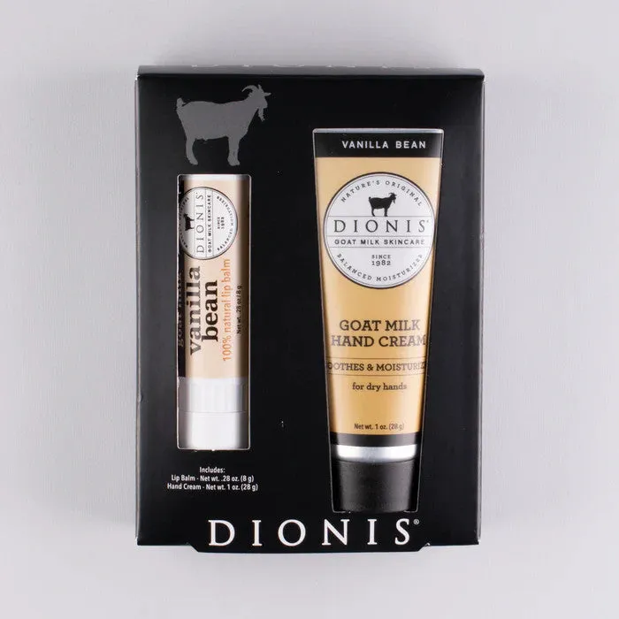 Dionis Vanilla Bean Lip & Hand Set