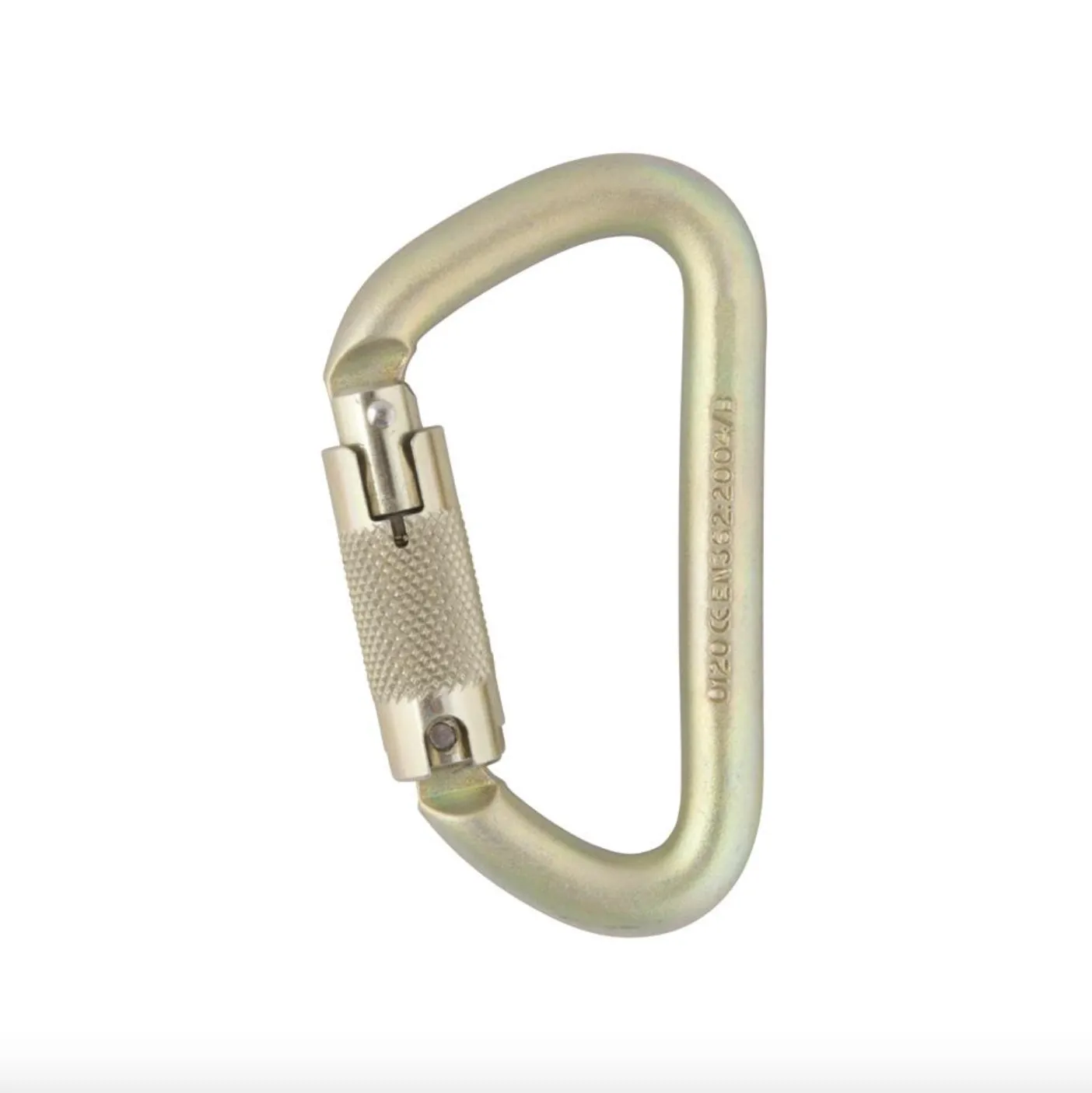 DMM Offset D Steel Locksafe Carabiner