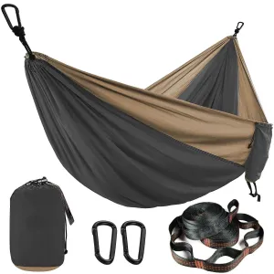 Double Person outdoor Parachute Hammock & Straps