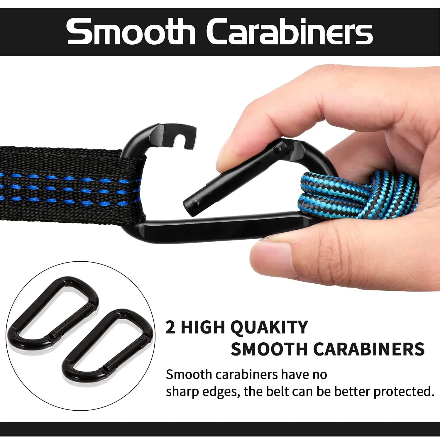 Double Person outdoor Parachute Hammock & Straps