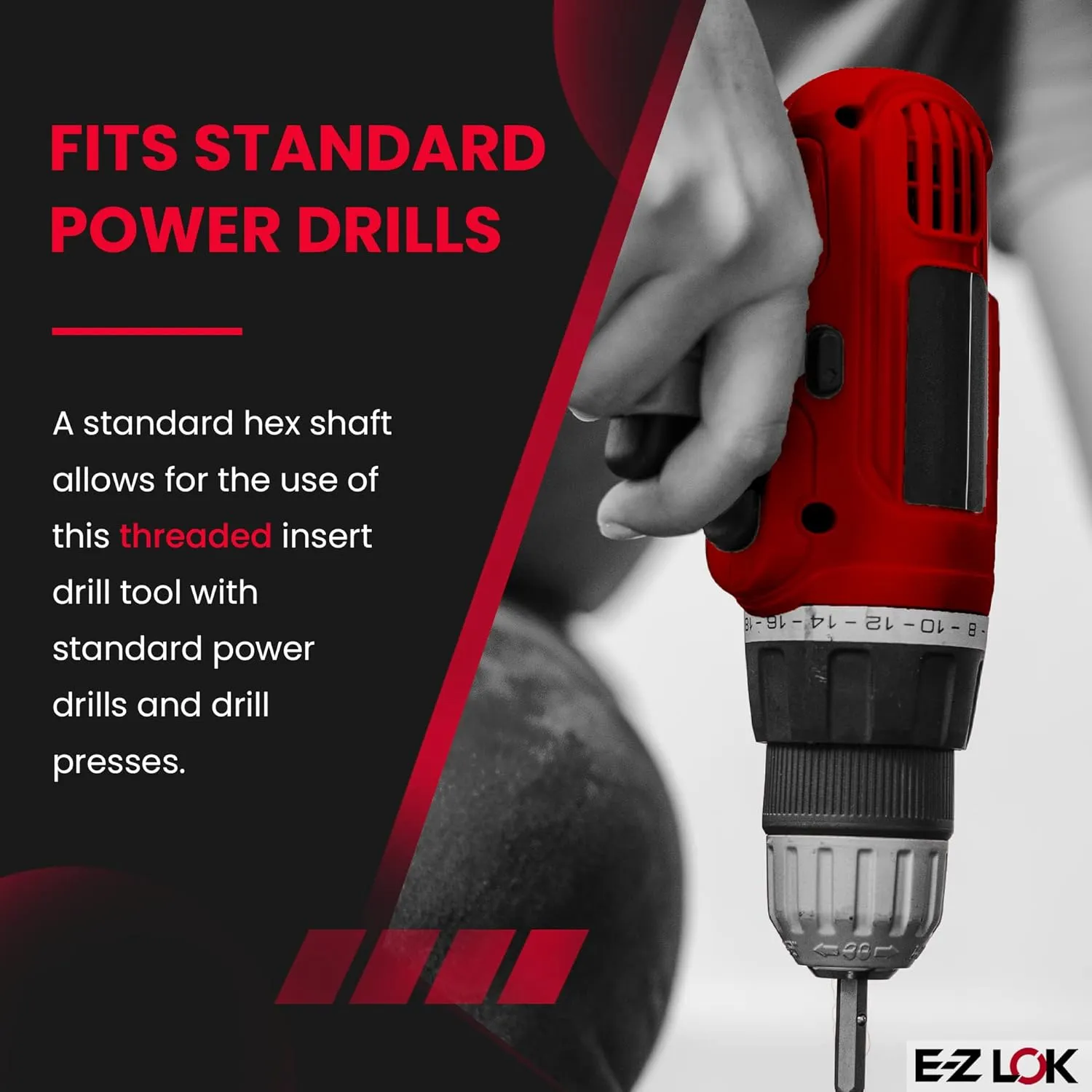 E-Z LOK - 500-7 Drive Tool - Optional - Use with 329-8, 329-801, 329-820, 329-9, 329-918, 303-8, 303-820, 319-8, 319-820, 550-8, 640-14, 653-14