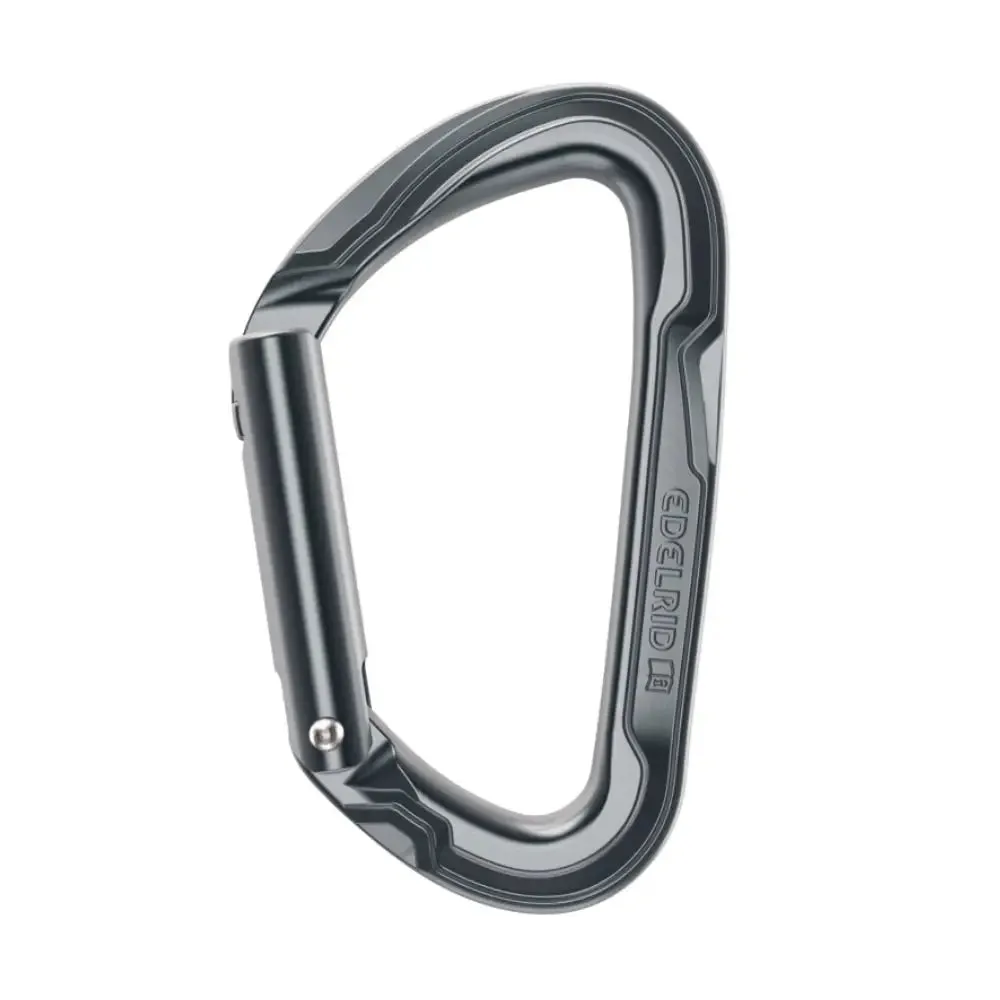 Edelrid Pure Straight III Carabiner - Slate