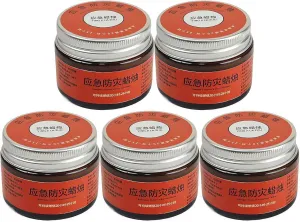 Emergency Survival Candles - Long Lasting Survival Candles, Long-Lasting Soy Wax, Power Outage & Disaster Prep, Odorless Emergency Candle for Camping & Home
