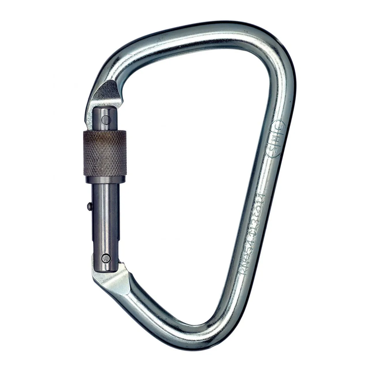 Extra Large Steel Locking D Screwgate Carabiner