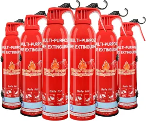 Fire Extinguisher for Home, Car, Kitchen, Vehicle, Boat, Garage, Portable A, B, C, K Class Fire Extinguishers with Mount, Emergency Survival Extinguisher, Easy Access, Versatile Fire Protection