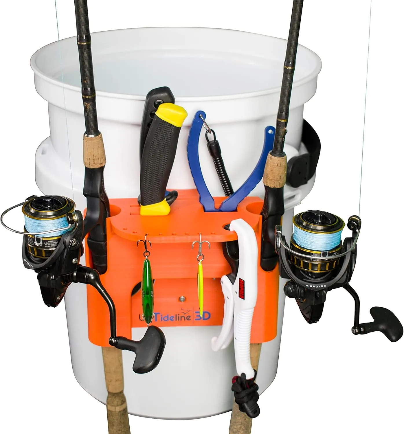 Fishing Rod Holder Compatible with YETI LoadOut Bucket
