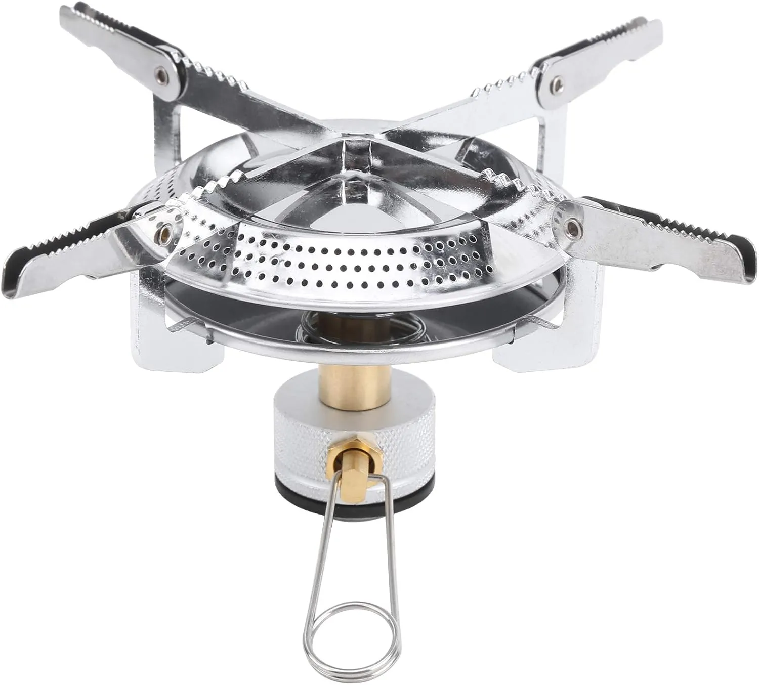 Folding Picnic Gas Stove Lightweight Mini Camping Gas Stove Portable Campsite Stovetop Outdoor Cooking Gear for Backcountry Camping Hiking