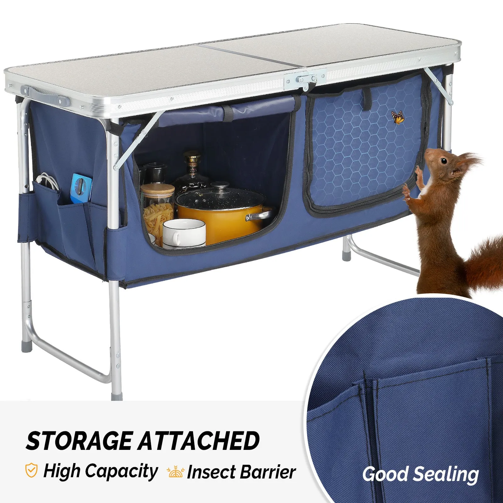 Folding Table Multi-device compatible Limited stock Outdoor 4ft