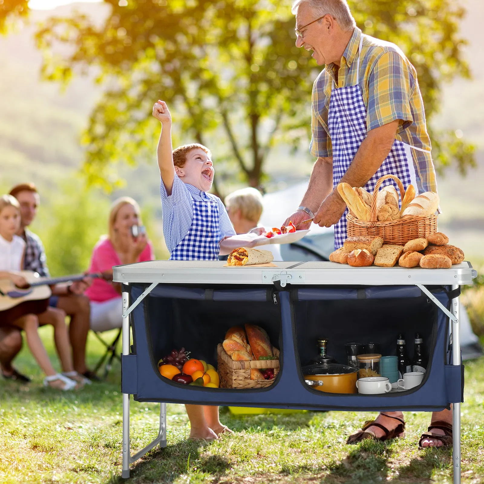 Folding Table Multi-device compatible Limited stock Outdoor 4ft