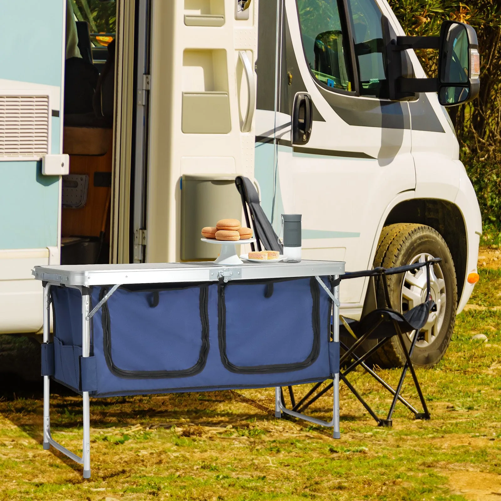 Folding Table Multi-device compatible Limited stock Outdoor 4ft