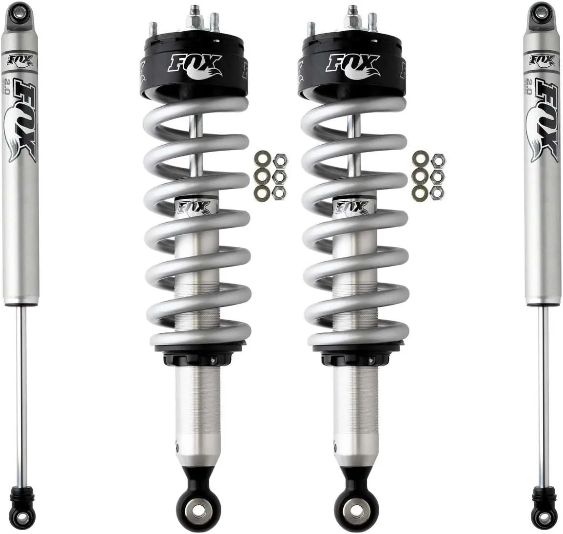 Fox 2.0 Performance Coilovers & Shocks Set compatible with 07-18 Silverado 1500 2WD 4WD Stl
