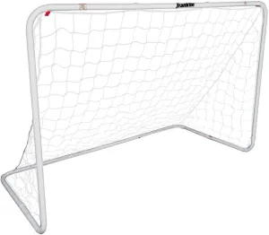 Franklin Sports Competition Soccer Goals - Backyard Portable Steel Soccer Goals - Adult   Youth Soccer Goal with Net   Ground Stakes Included - Multiple Sizes   Colors