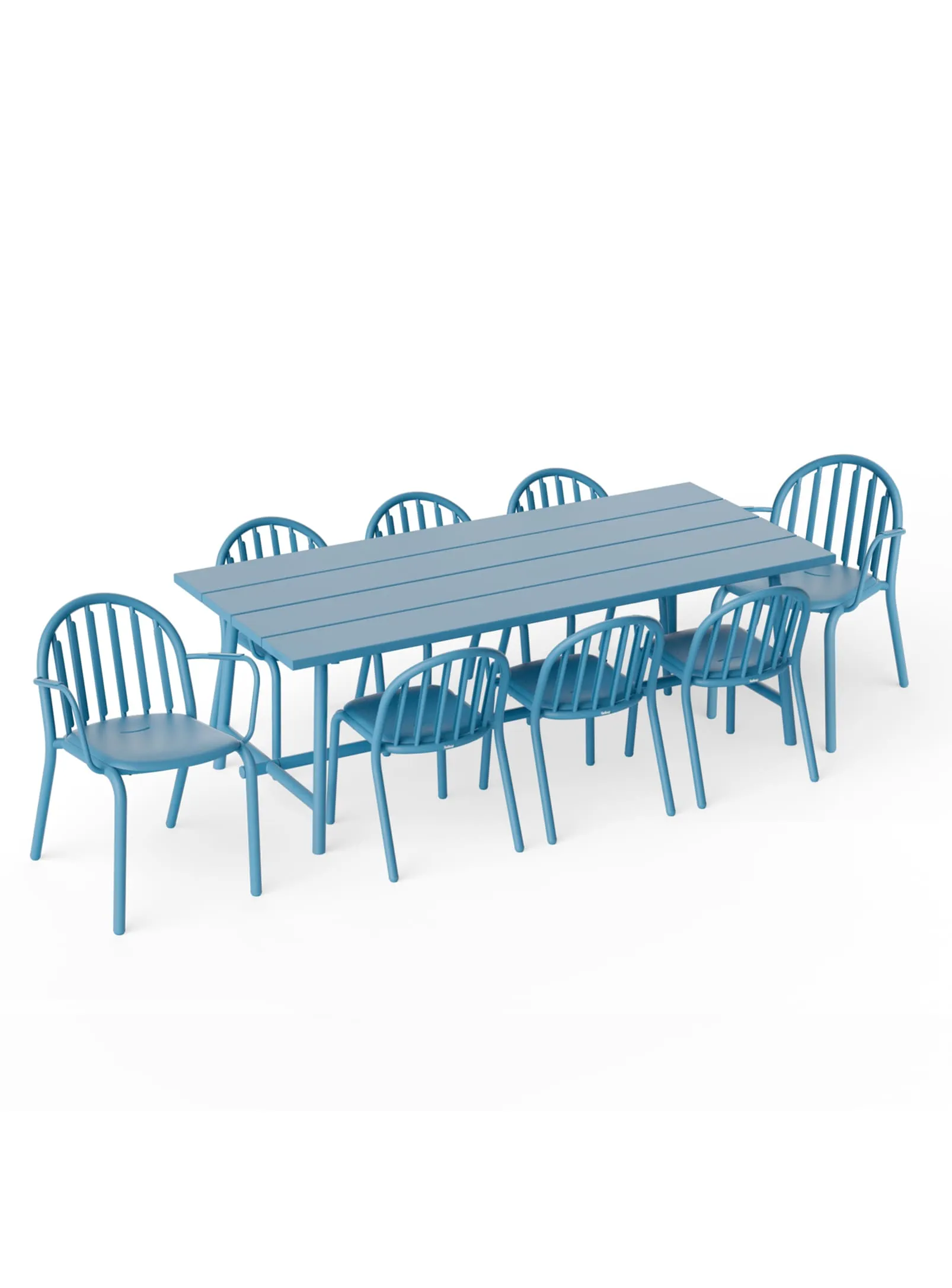 Fred's Dining Set<br> 1 Large Table   8 Chairs