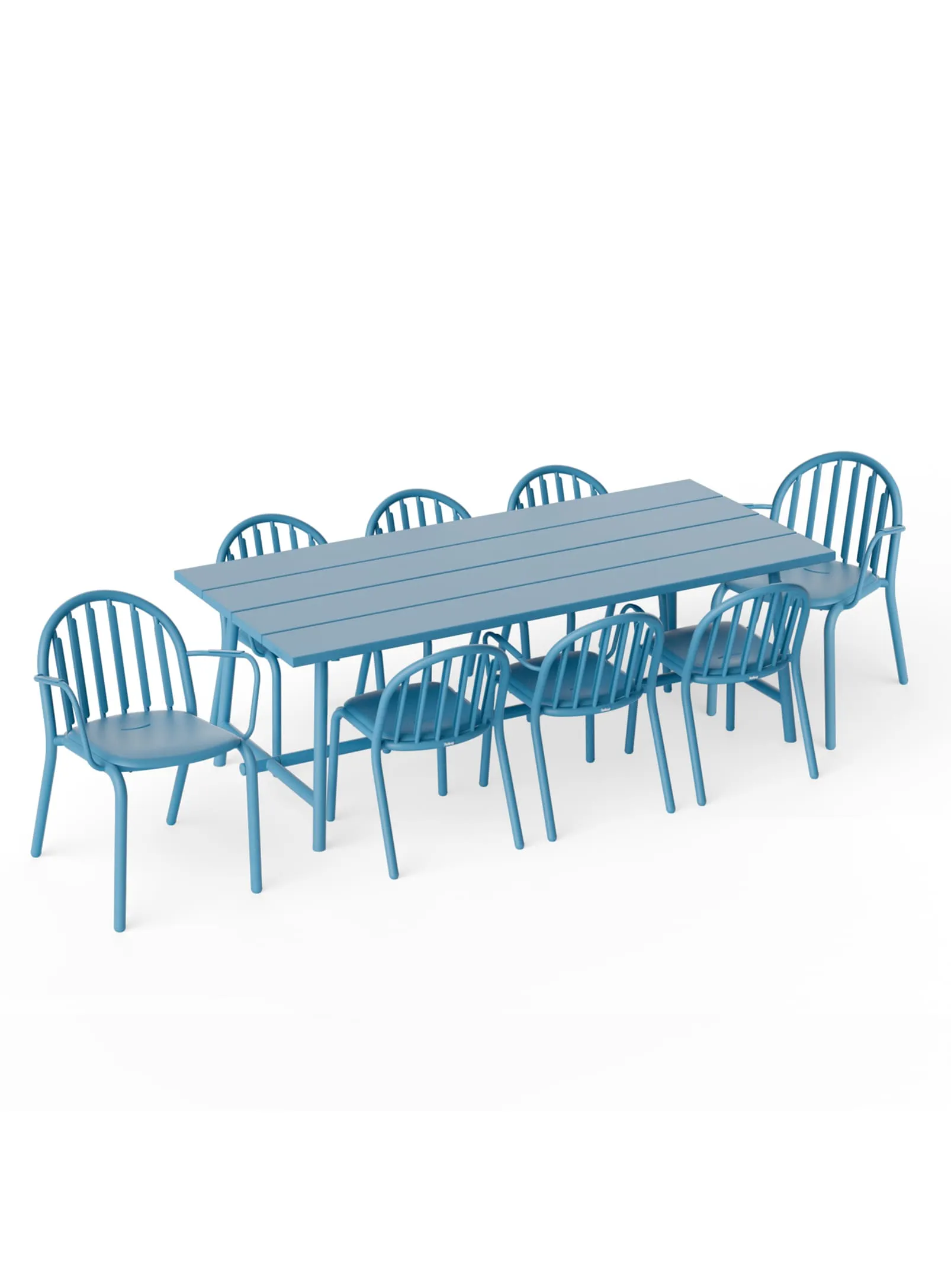 Fred's Dining Set<br> 1 Large Table   8 Chairs