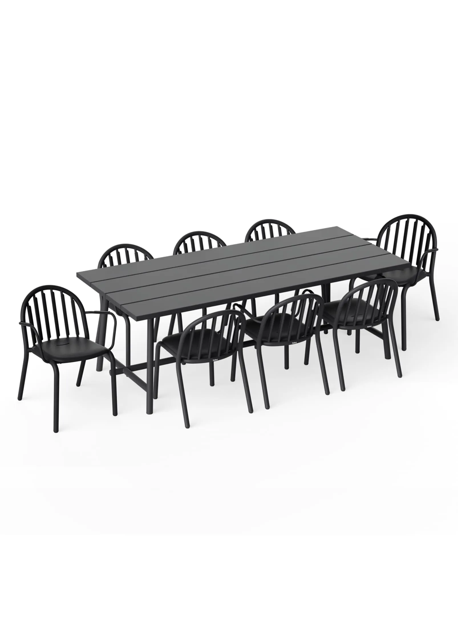 Fred's Dining Set<br> 1 Large Table   8 Chairs