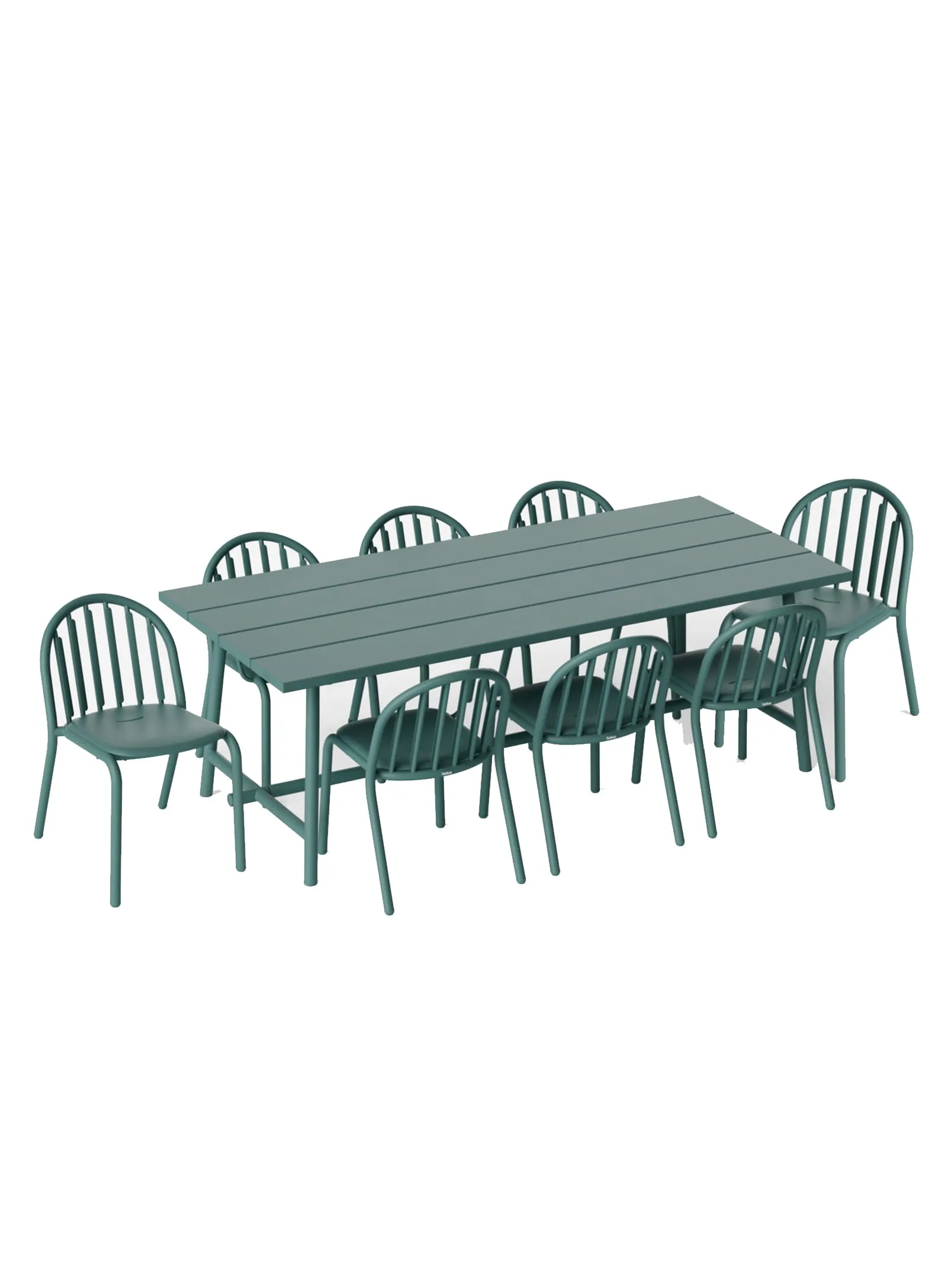 Fred's Dining Set<br> 1 Large Table   8 Chairs