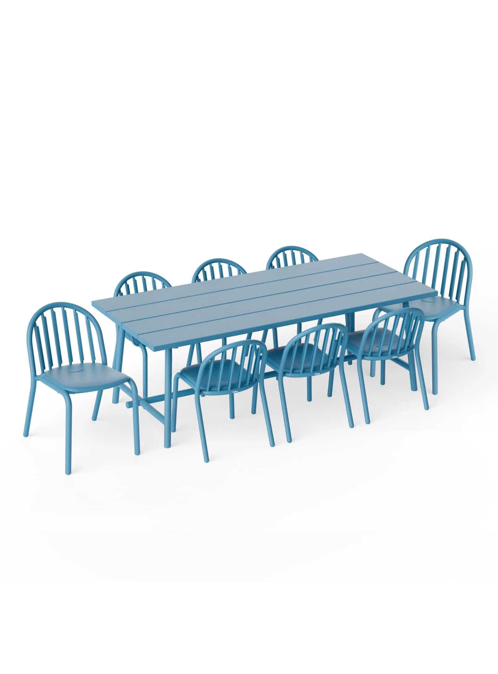 Fred's Dining Set<br> 1 Large Table   8 Chairs