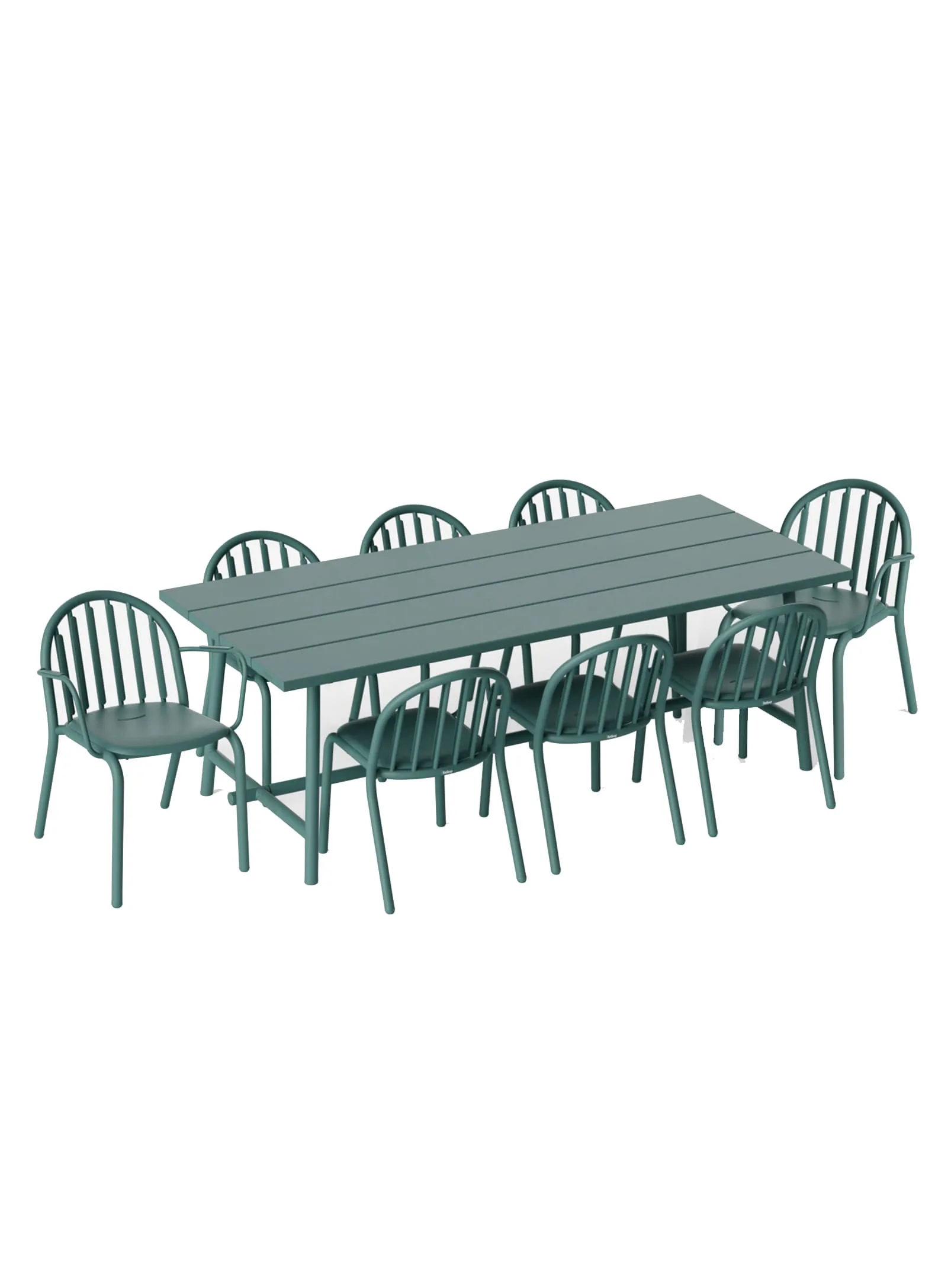 Fred's Dining Set<br> 1 Large Table   8 Chairs