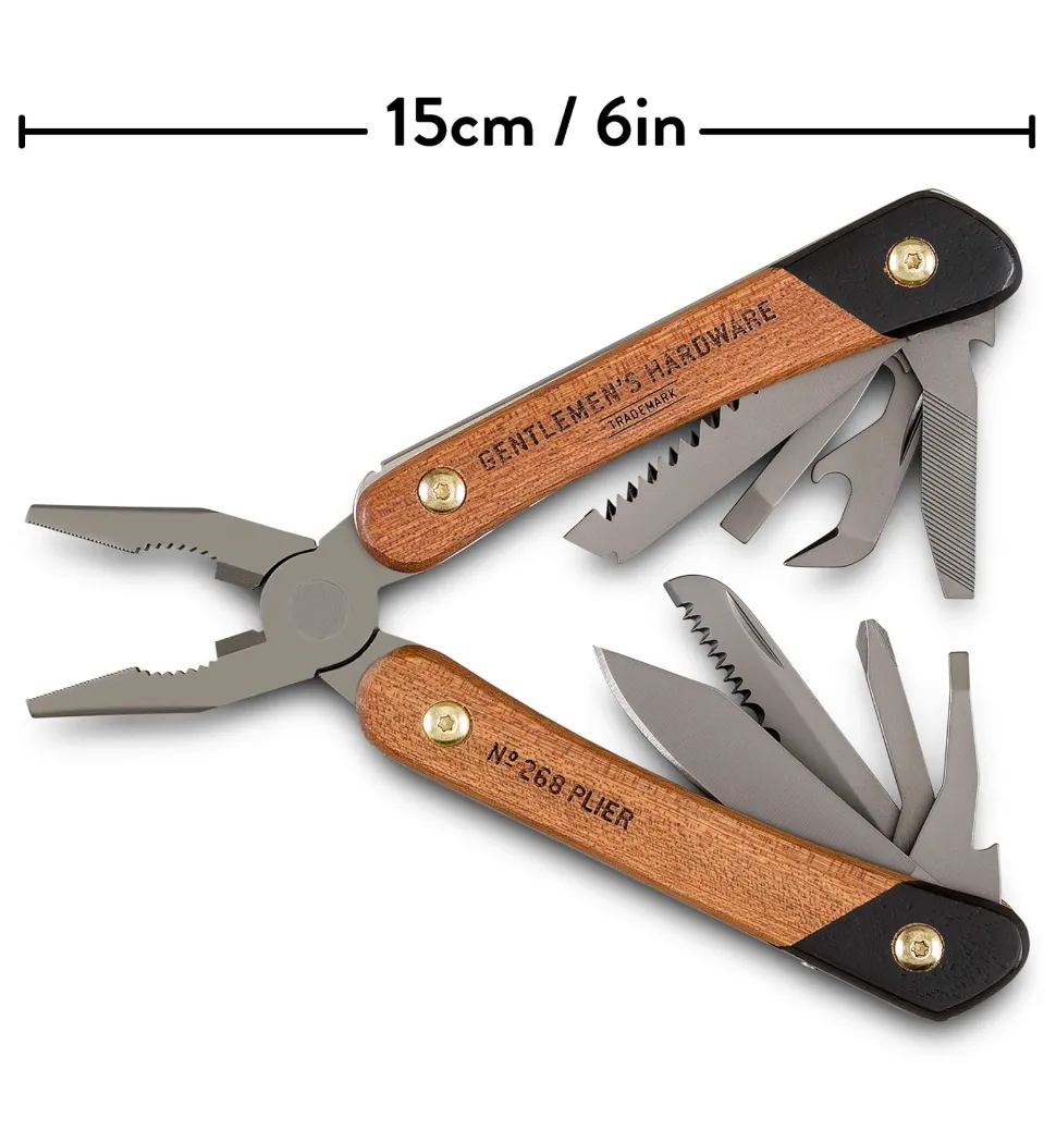 Gentlemen's Hardware 12-in-1 Pliers Multitool