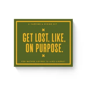 Get Lost On Purpose - A Camping Survival Kit