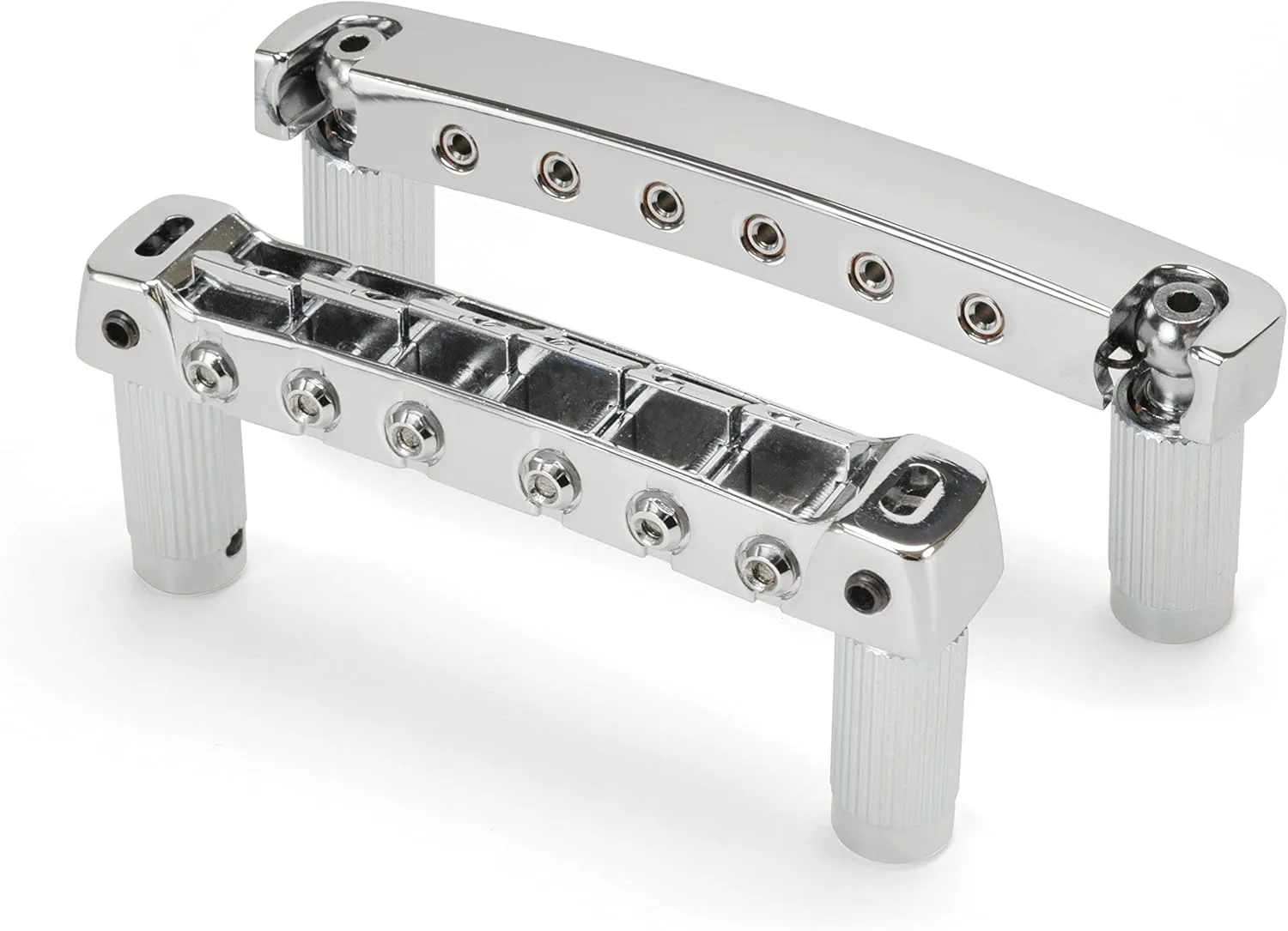 Gotoh 510 T-O-M Bridge and 'Stop' Tailpiece Set - Chrome
