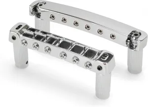 Gotoh 510 T-O-M Bridge and 'Stop' Tailpiece Set - Chrome