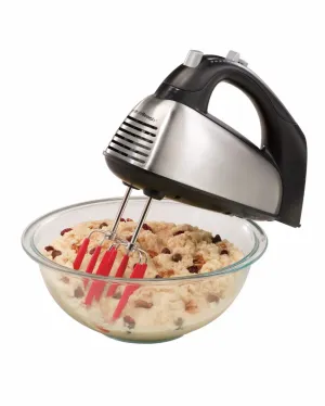Hamilton Beach SoftScrape™ 6 Speed Hand Mixer with Case