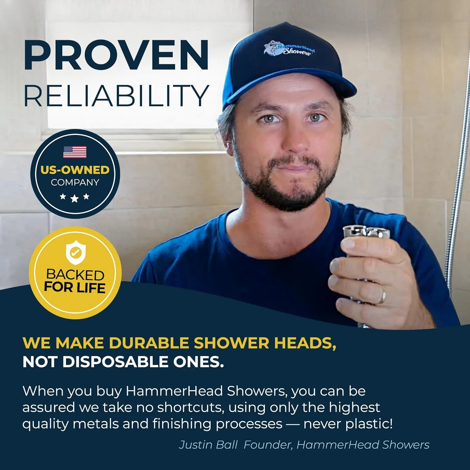 HammerHead Showers® ALL METAL 12 Inch Shower Head Extension Arm - Adjustable Shower Arm Extension Raises Showerhead Height - Shower Extender Arm Supports up to 10lbs — Oil Rubbed Bronze