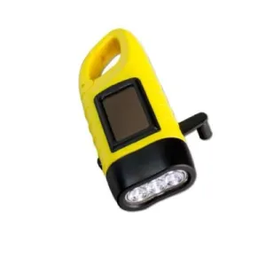 Handcrank Solar Flashlight