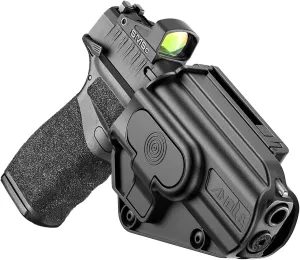 Hellcat Pro Holster, Universal Holster for Ruger 57 / Sccy CPX Gen3 / Taurus GX4 / Springfield Hellcat/Glock 17 19 19X 43 44 45 48, Adjustable Rentention Level Ⅱ Belt Gun Holsters