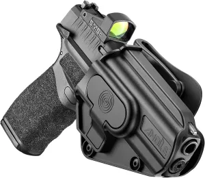 Hellcat Pro Holster, Universal Holster for Ruger 57 / Sccy CPX Gen3 / Taurus GX4 / Springfield Hellcat/Glock 17 19 19X 43 44 45 48, Adjustable Rentention Level Ⅱ Belt Gun Holsters