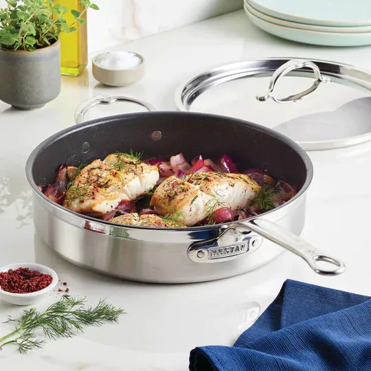 Hestan ProBond 5qt TITUM® Nonstick Sauté Pan with Cover