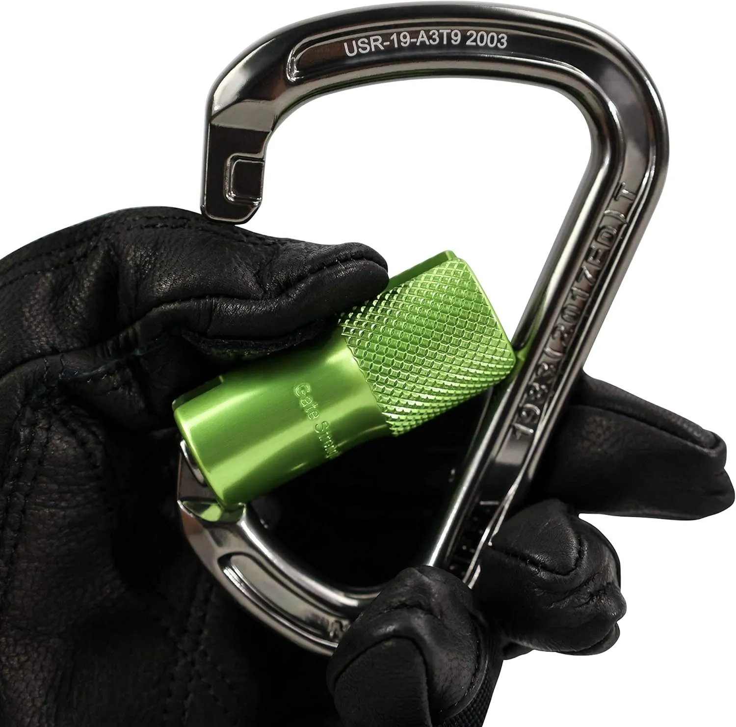 I-Beamer Mod D Lock Carabiner | NFPA Certified | 27kN MBS | Hot Forged Aluminum | I-Beam Design for Climbing, Rescue, Rigging & Rappelling