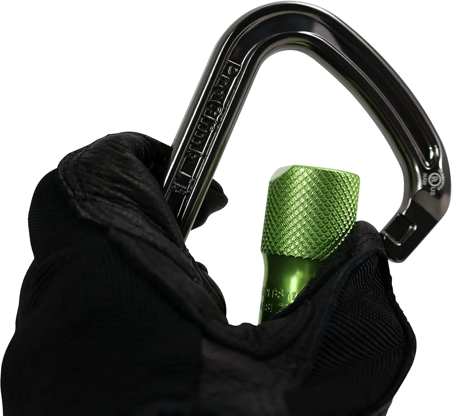 I-Beamer Mod D Lock Carabiner | NFPA Certified | 27kN MBS | Hot Forged Aluminum | I-Beam Design for Climbing, Rescue, Rigging & Rappelling