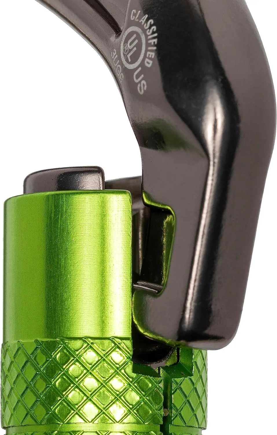I-Beamer Mod D Lock Carabiner | NFPA Certified | 27kN MBS | Hot Forged Aluminum | I-Beam Design for Climbing, Rescue, Rigging & Rappelling