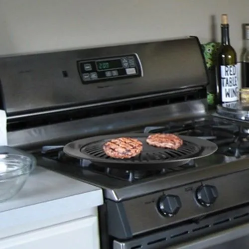 Indoor/Outdoor Grill Privacy-focused BBQ Unbeatable Smokeless