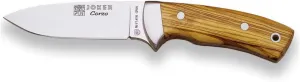 Joker Full Tang knife Corzo CO23, with stainless steel ferrule, olive wood handle and MOVA 3.93 inches blade, fishing, Hunting, camping and hiking tools.