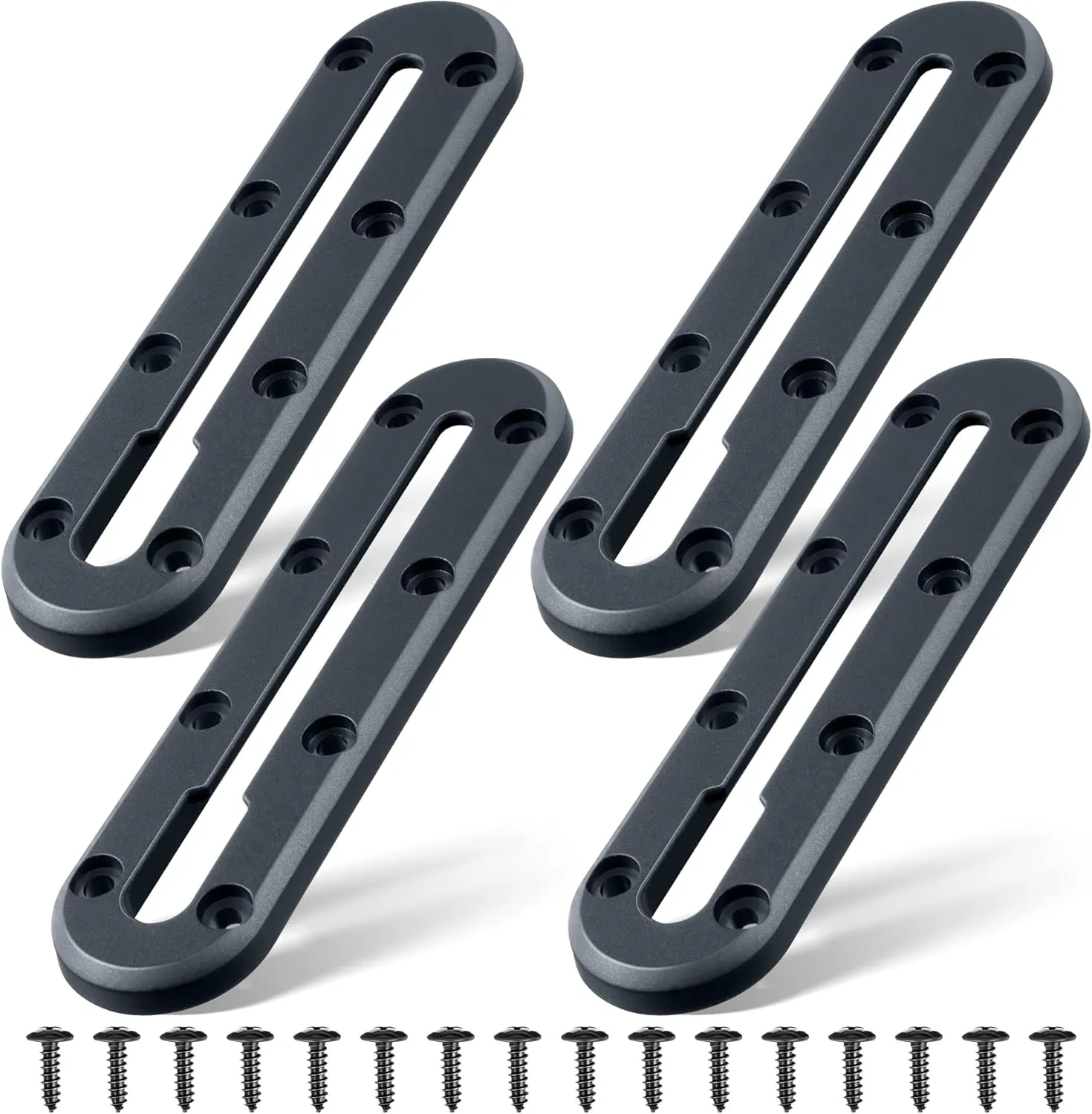 Kayak Track, Kayak Low Profile Track for Fishing Rod Holder, Kayak Track Accessories for Cup Holder, Kayak Accessories Mount Track, Kayak Rail Track for Paddle Holders