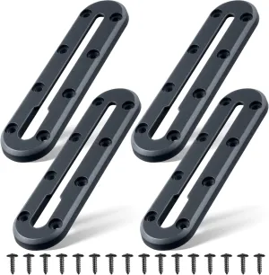 Kayak Track, Kayak Low Profile Track for Fishing Rod Holder, Kayak Track Accessories for Cup Holder, Kayak Accessories Mount Track, Kayak Rail Track for Paddle Holders