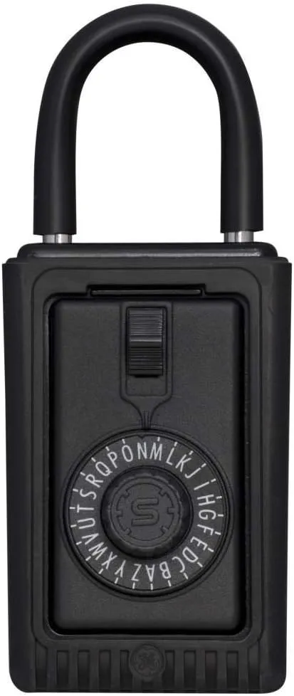 Kidde AccessPoint 00524 KeySafe Original 3-Key Portable, Spin Dial, Black