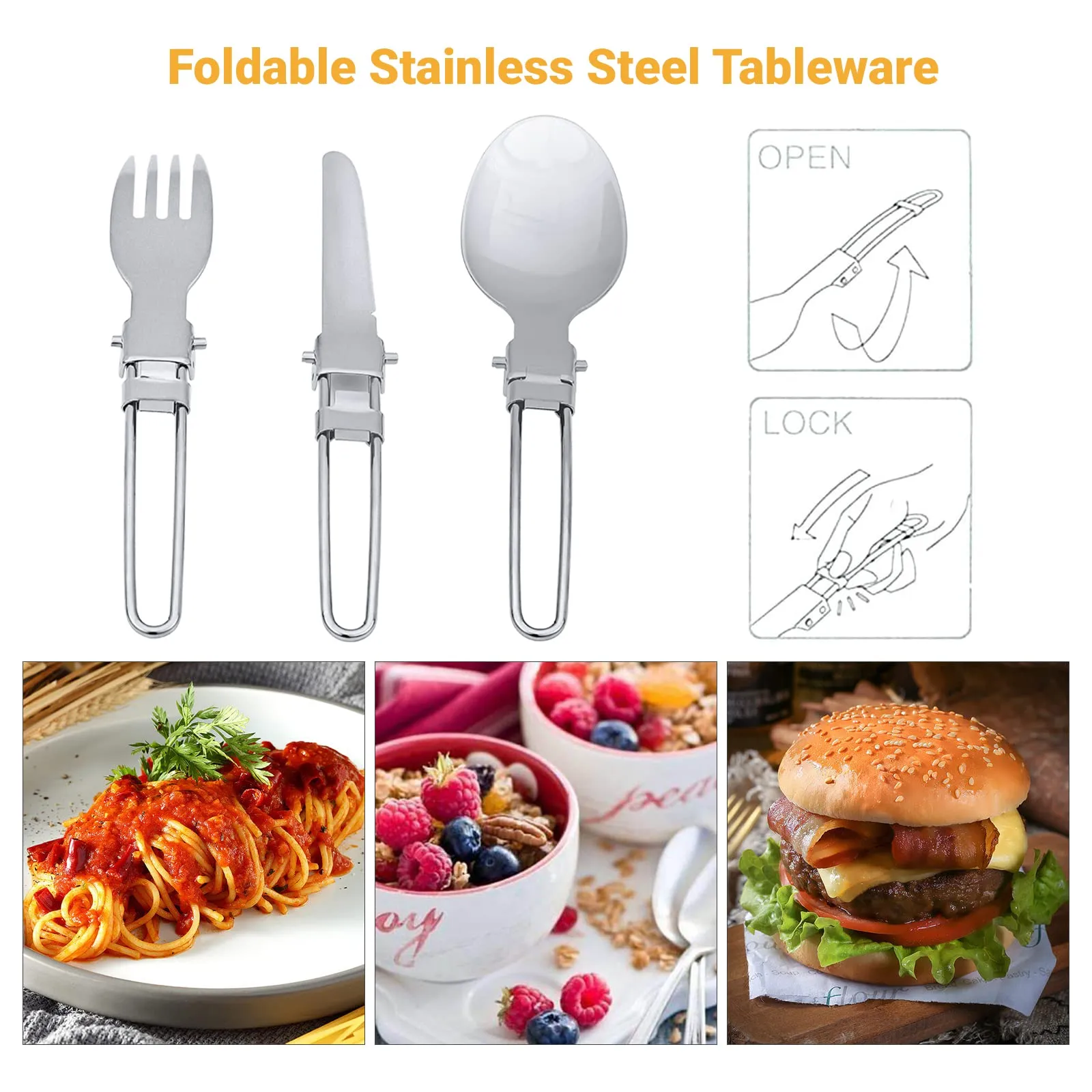 KingCamp 17/25pcs Stainless Steel Cookware Set pro