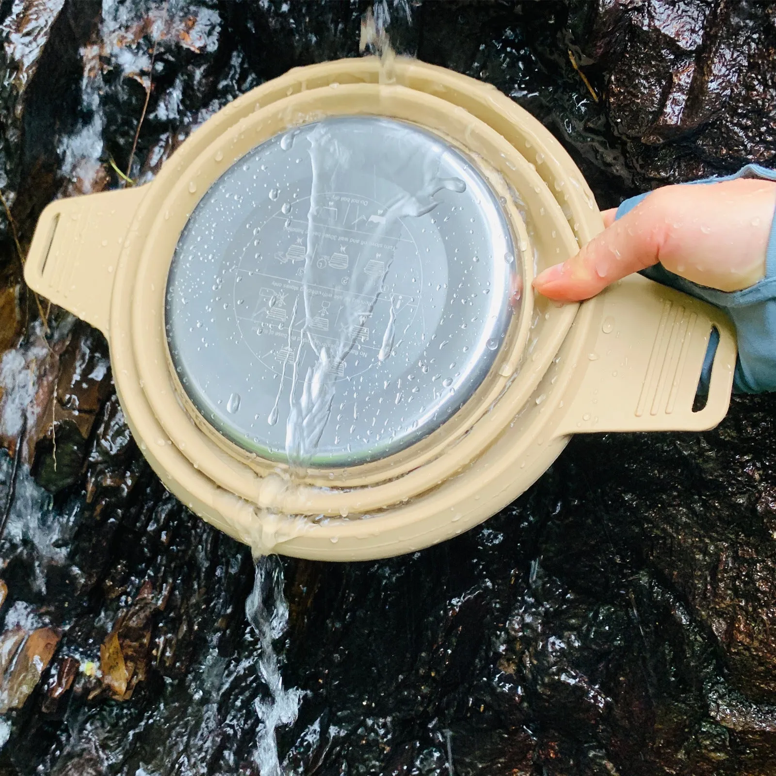 KinWild Portable Camping Cooking Pot Set