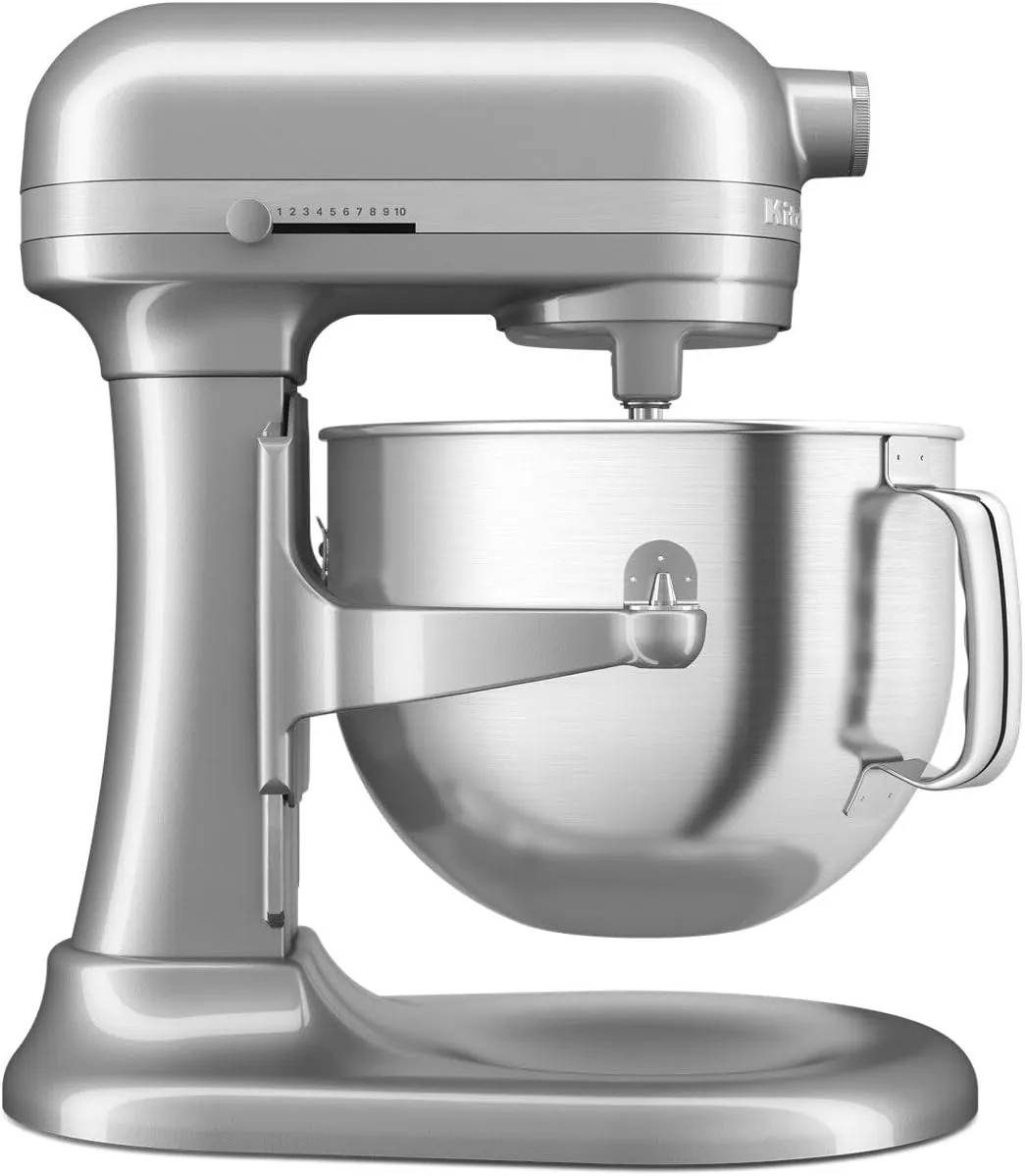 KitchenAid® 7 Quart Bowl-Lift Stand Mixer Bundle with 5-Piece Pasta Deluxe Set Attachment, Stainless Steel